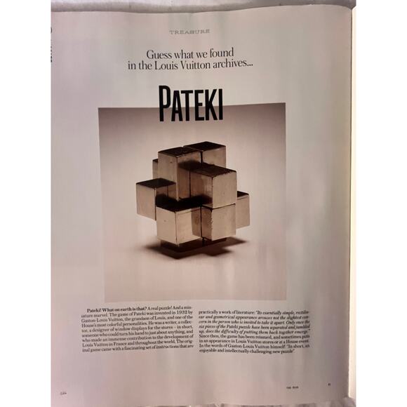 LOUIS VUITTON THE BOOK #1 Catalog Not for Sale Collection Fashion 2014 English - Picture 14 of 16